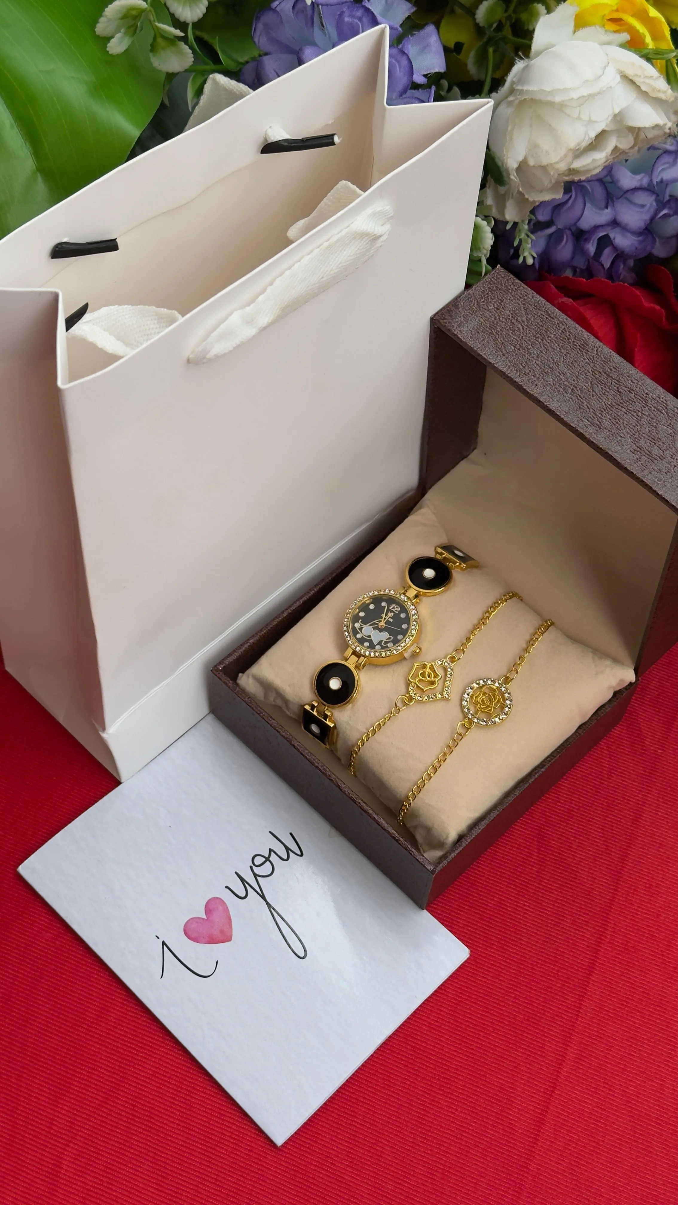 Valentine's Ladies Gift Set - "You Are Precious" Romantic Present with Engraving, Special Valentine's Day Gift  ---